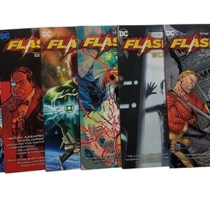 Flashpoint Collectors Box Set Slipcased DC Universe Complete 6 Books EUC